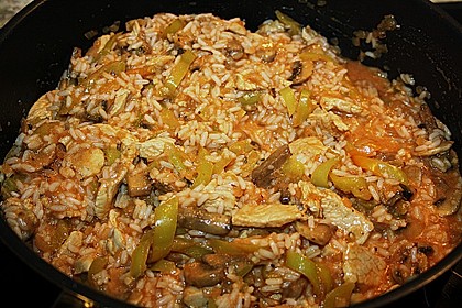 Puten - Reis - Pfanne 29