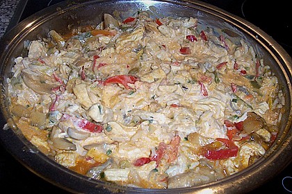 Puten - Reis - Pfanne