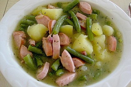 Bohnen - Kartoffel - Eintopf 9