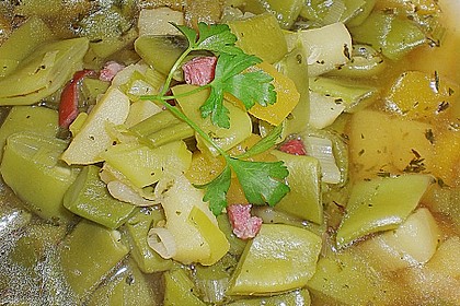 Bohnen - Kartoffel - Eintopf 6
