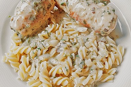 Putenroulade mit Blattspinat - Feta - Füllung 1