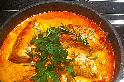 Putenroulade mit Blattspinat - Feta - Füllung 4