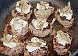 Frikadellen mit Frischk&auml;se