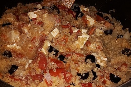 Bulgur - Tomaten - Feta - Pfanne 5
