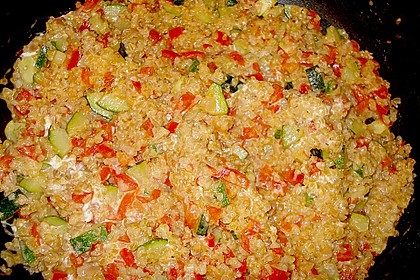 Bulgur - Tomaten - Feta - Pfanne 11