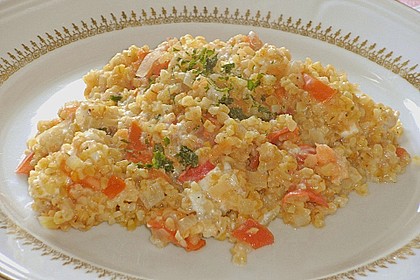Bulgur - Tomaten - Feta - Pfanne 3
