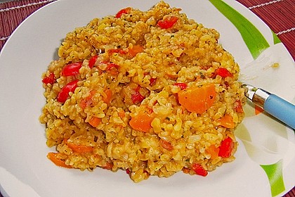 Bulgur - Tomaten - Feta - Pfanne 2
