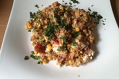 Bulgur - Tomaten - Feta - Pfanne 15