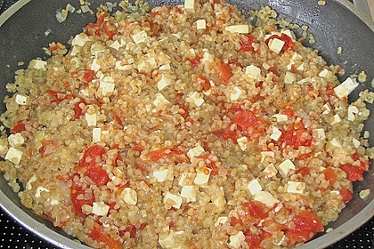 Bulgur - Tomaten - Feta - Pfanne 27