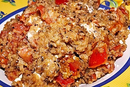 Bulgur - Tomaten - Feta - Pfanne 4