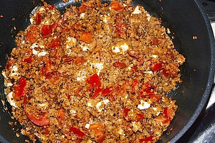 Bulgur - Tomaten - Feta - Pfanne 28