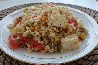 Bulgur - Tomaten - Feta - Pfanne 21