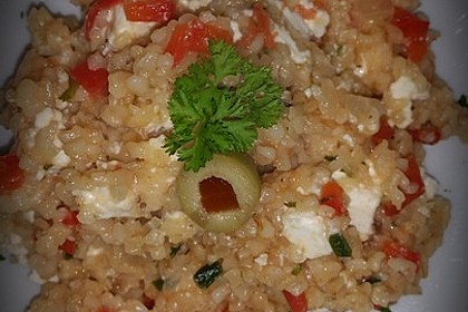 Bulgur - Tomaten - Feta - Pfanne 18