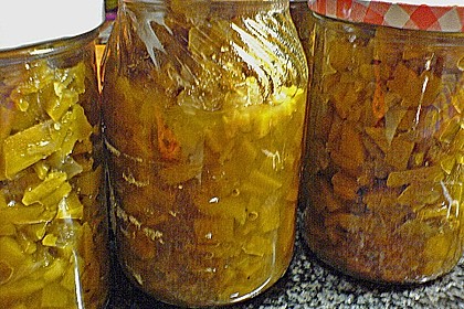 K&uuml;rbischutney mit Aprikosen 1