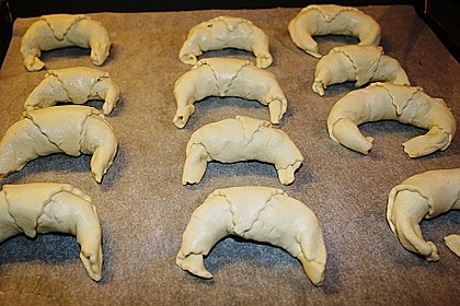 Schinkenhörnchen aus Quarkteig 15