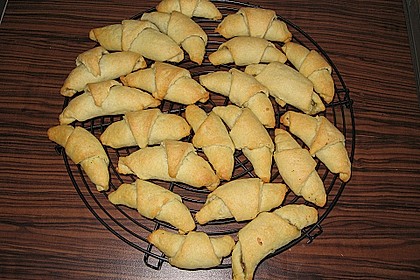 Schinkenhörnchen aus Quarkteig 6