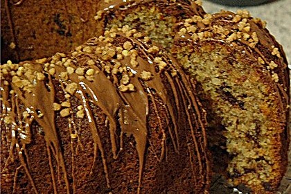 Gleichgewichts - Nusskuchen mit Öl 11