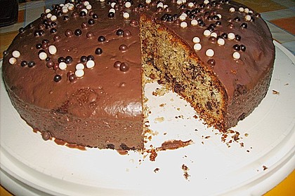 Gleichgewichts - Nusskuchen mit Öl 4