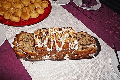Gleichgewichts - Nusskuchen mit Öl 8