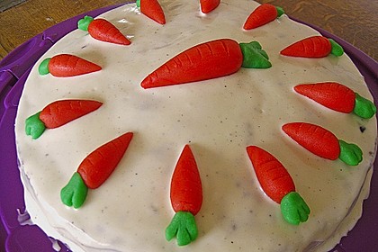 Alina&acute;s Carrot Cake mit Butter Cream Cheese Frosting 22