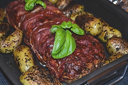Hackbraten italienische Art 5