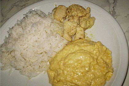 H&auml;hnchenspie&szlig; mit Aprikosen - Curry - Dip