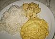 H&auml;hnchenspie&szlig; mit Aprikosen - Curry - Dip