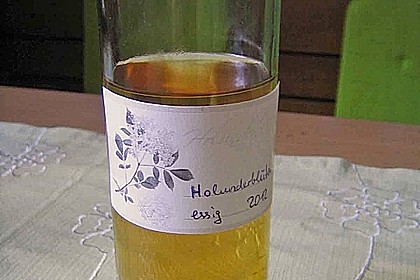 Holunderbl&uuml;ten - Essig 10