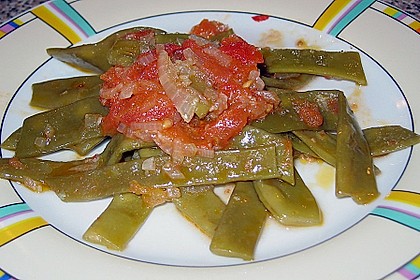 Bohnen - Tomaten - Gem&uuml;se