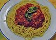 Tomaten - Thunfischso&szlig;e zu Spaghetti