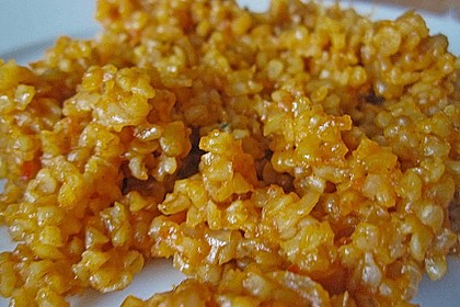 Bulgur mit Tomaten 3