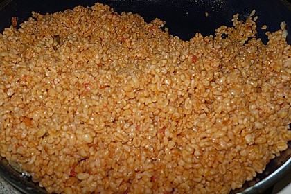 Bulgur mit Tomaten 4
