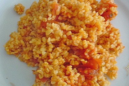 Bulgur mit Tomaten 2