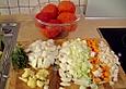 Sommerliche Tomatensuppe