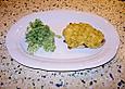 Putenschnitzel mit Kartoffelkruste