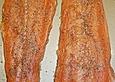 Lachs mit Estragon unter der Kartoffelhaube