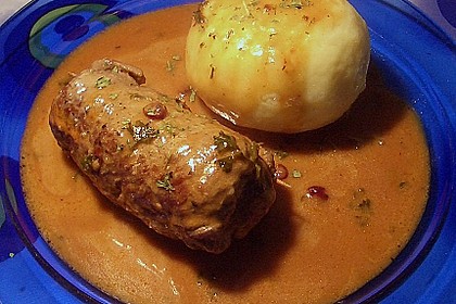 Annas Rouladen mit Seidenkl&ouml;&szlig;en