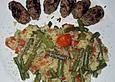 Cevapcici mit Bohnenrisotto