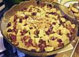 Eichblattsalat mit Orangenschnitzen und Datteln