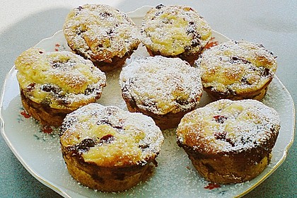 Johannisbeer - Rahm - Muffins 6