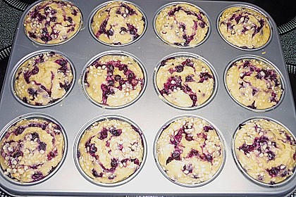 Johannisbeer - Rahm - Muffins 30