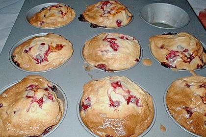 Johannisbeer - Rahm - Muffins