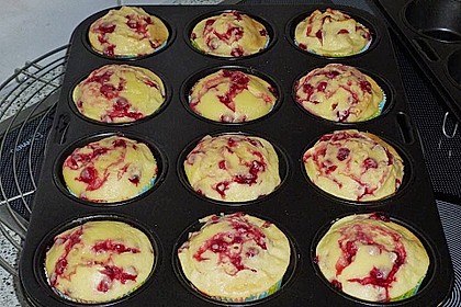 Johannisbeer - Rahm - Muffins 33