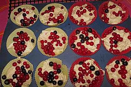 Johannisbeer - Rahm - Muffins 40