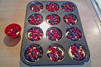 Johannisbeer - Rahm - Muffins 45