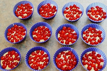 Johannisbeer - Rahm - Muffins 2