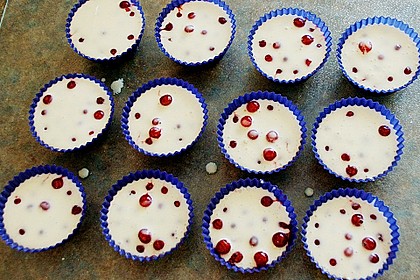 Johannisbeer - Rahm - Muffins 3