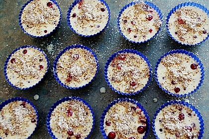 Johannisbeer - Rahm - Muffins 4