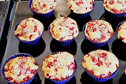 Johannisbeer - Rahm - Muffins 5