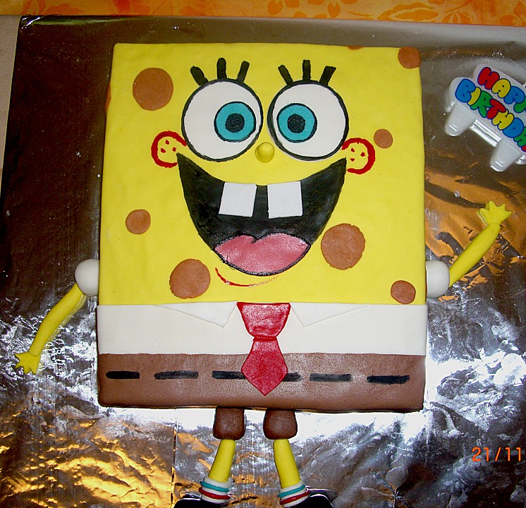 Spongebob torte rezept